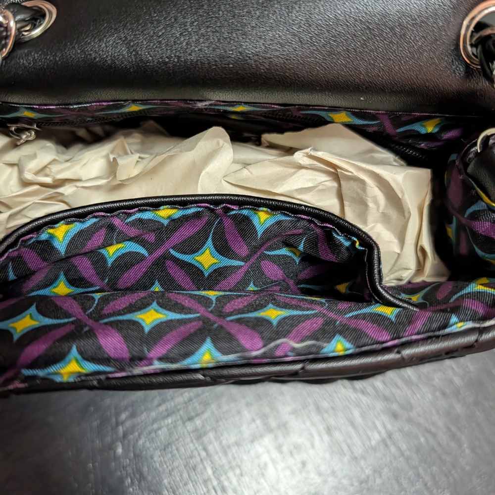 Christian Lacroix Black Quilted Mini Bag - Picture 7 of 7